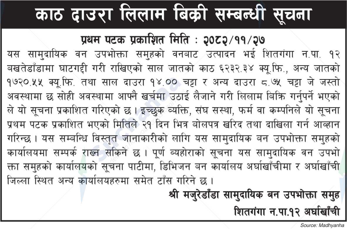 Shree Majuredanda Saa.Wa.Wo.Sa.
