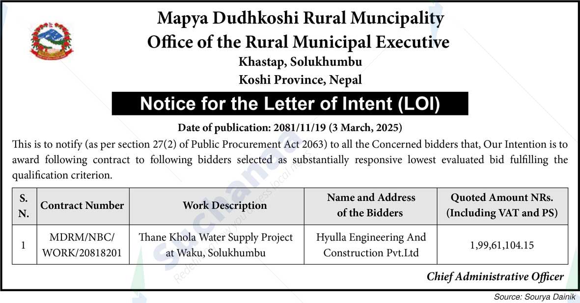 Mapya Dudhkoshi Rural Municipality