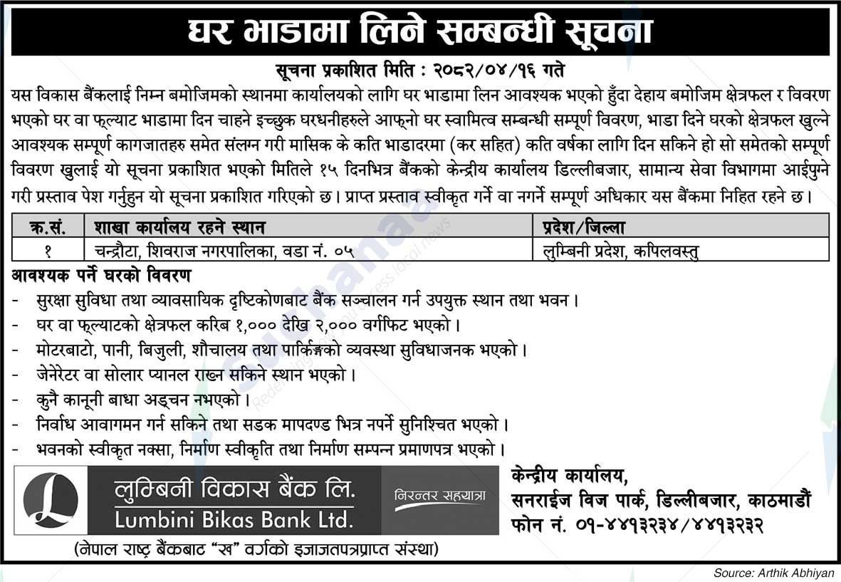 Lumbini Bikas Bank Ltd.