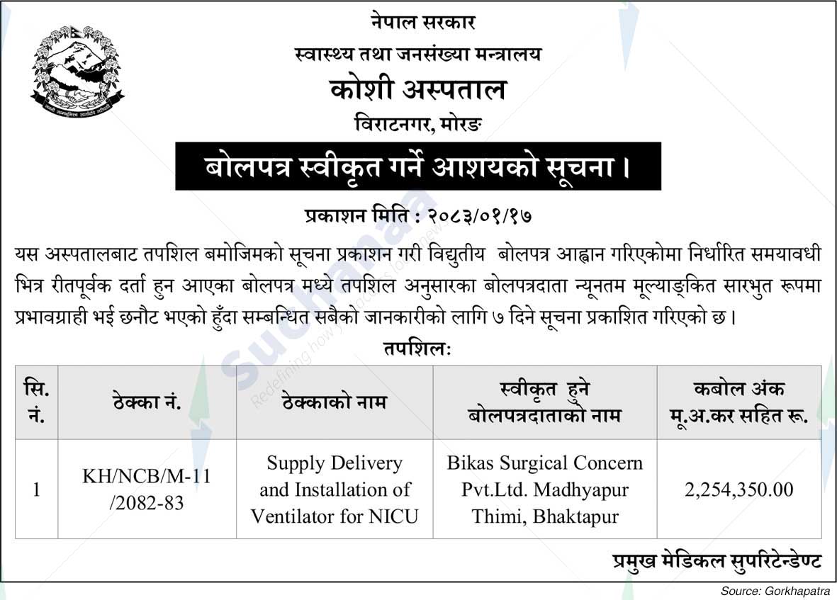 Koshi Hospital