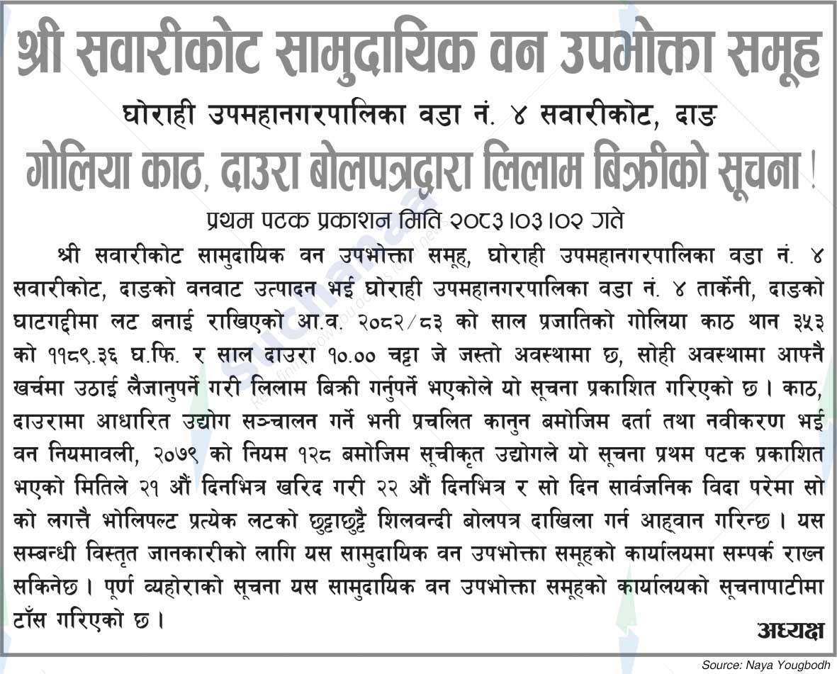 Shree Swariyakot Saa.Wa.Wo.Sa.
