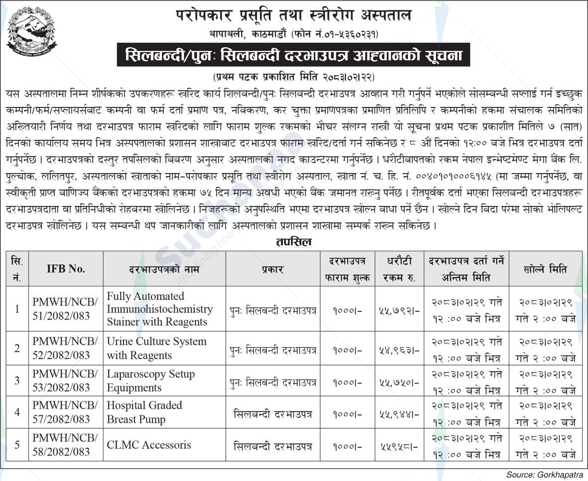Paropakar Maternity and Women's Hospital
