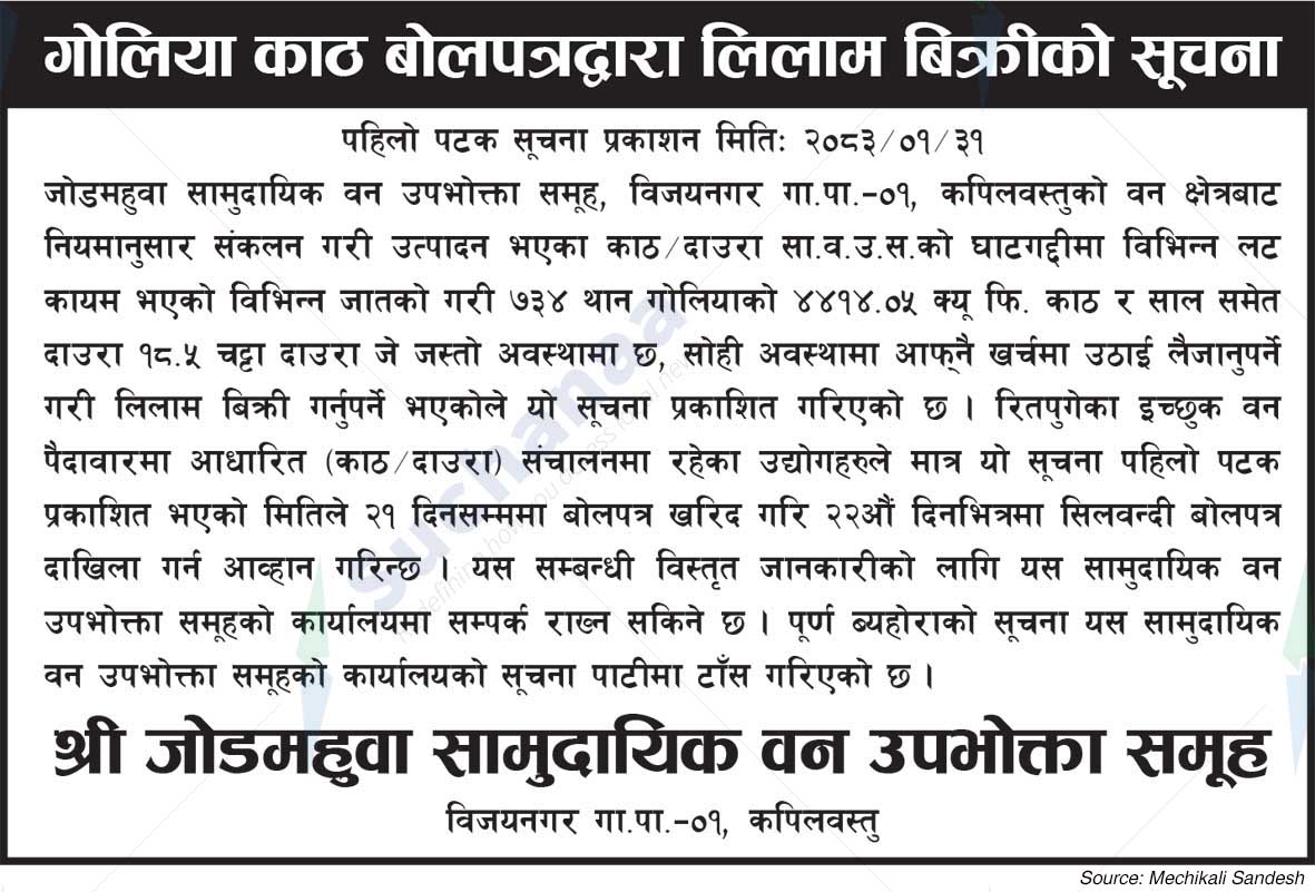 Shree Jodmahua Saa.Wa.Wo.Sa.