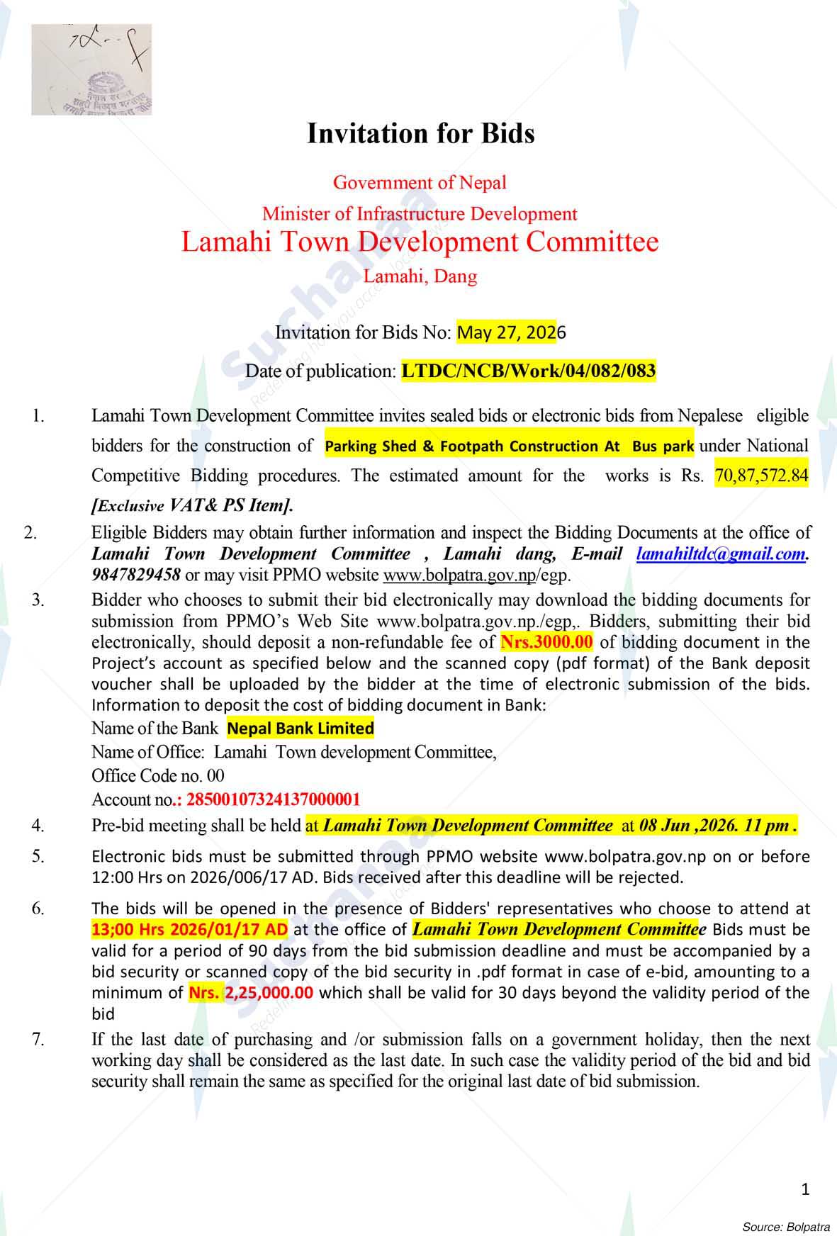 Lamahi Town Development Committee