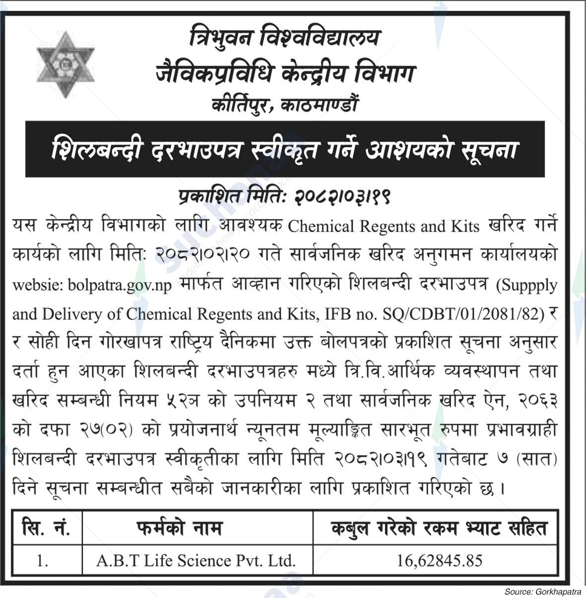 Tribhuvan University