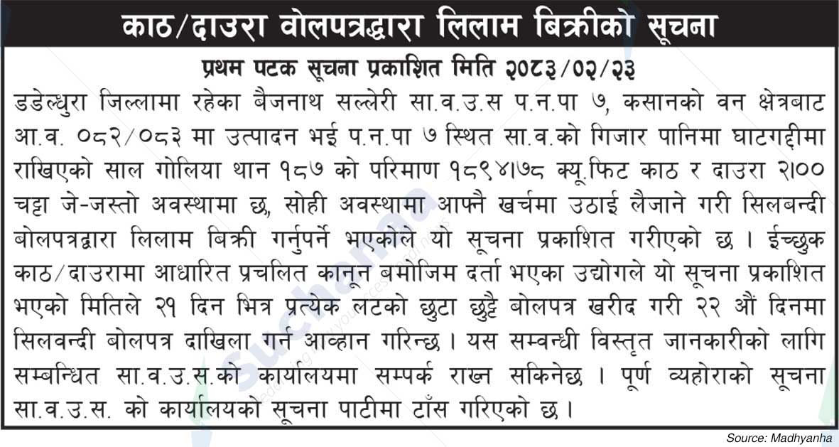 ​​Baijnath Salleri Saa.Wa.Wo.Sa.