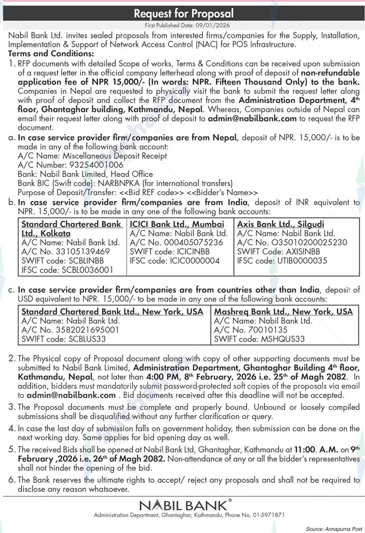 Nabil Bank Limited