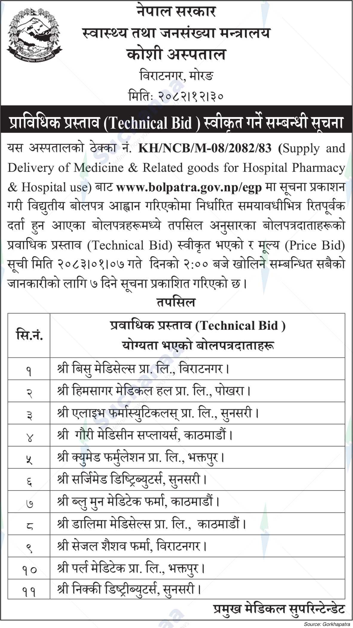 Koshi Hospital
