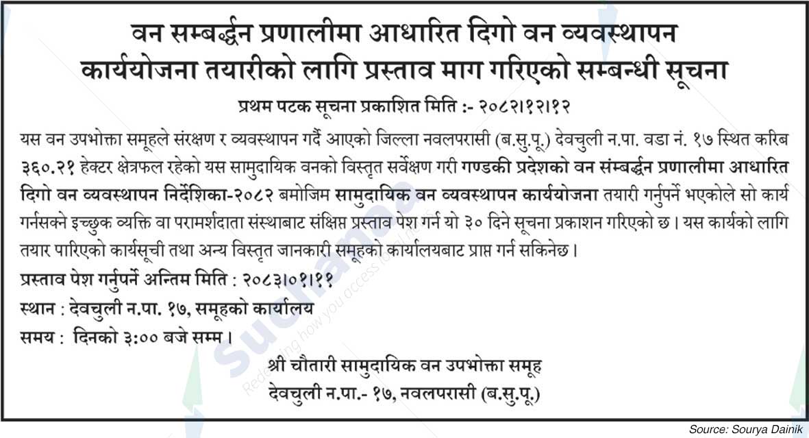 Shree Chautari Saa.Wa.Wo.Sa.