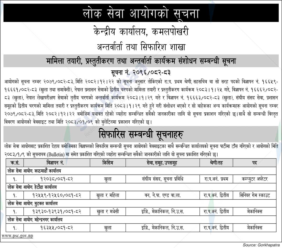 Public Service Commission