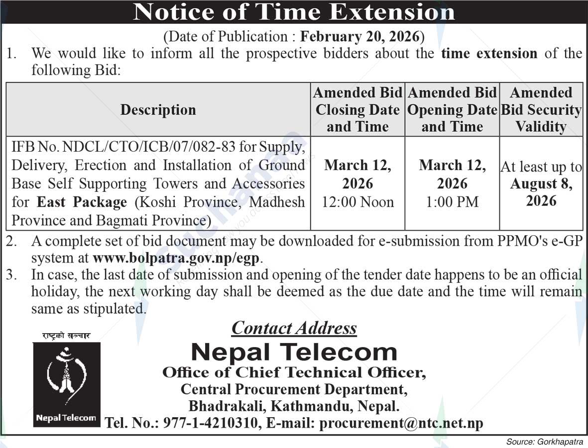 Nepal Doorsanchar Company Limited (NTC)