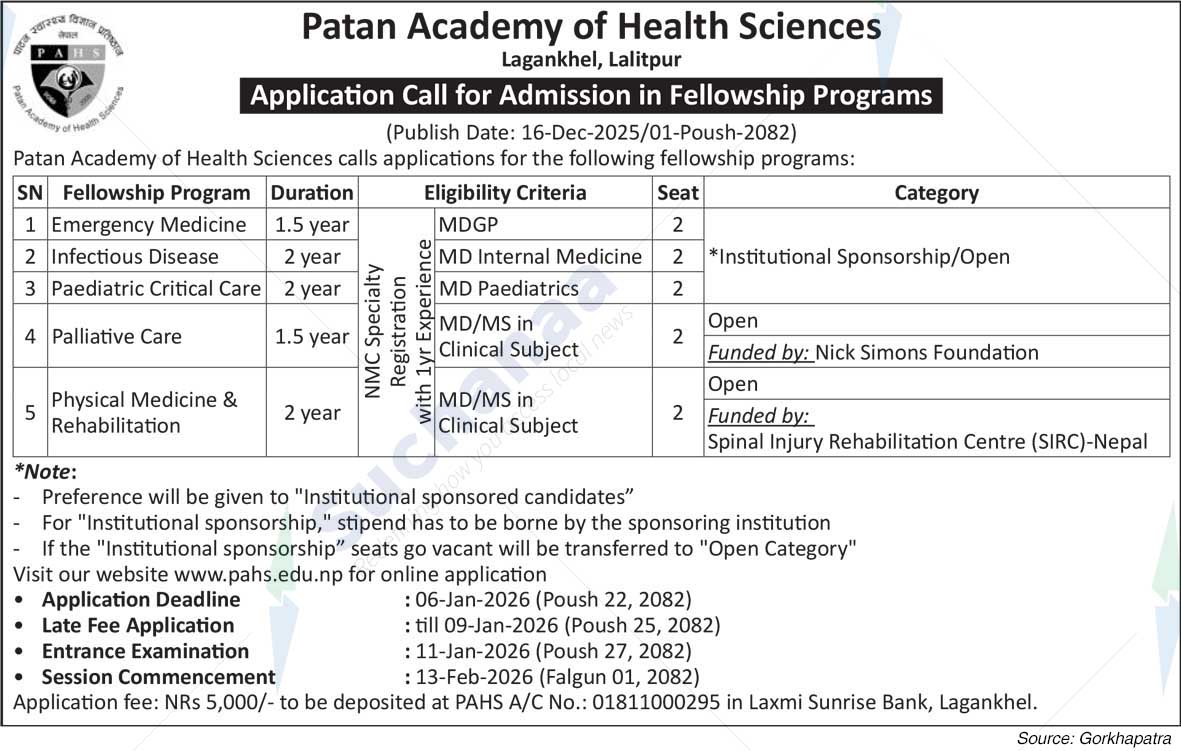 Patan Academy of Health Sciences