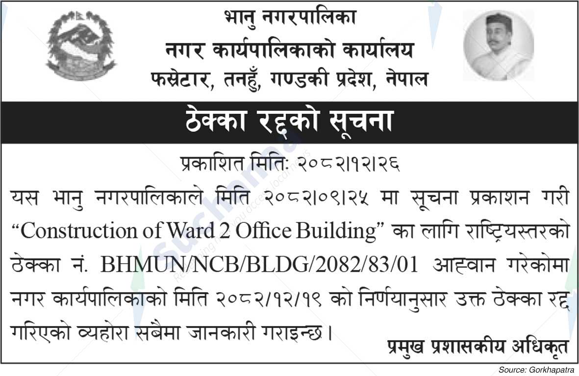 Bhanu Municipality