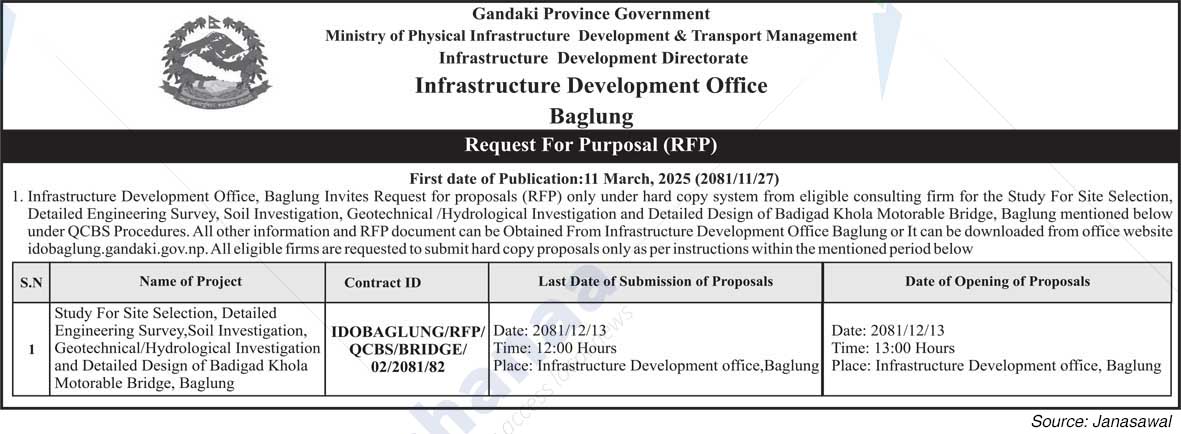Infrastructure Development Office