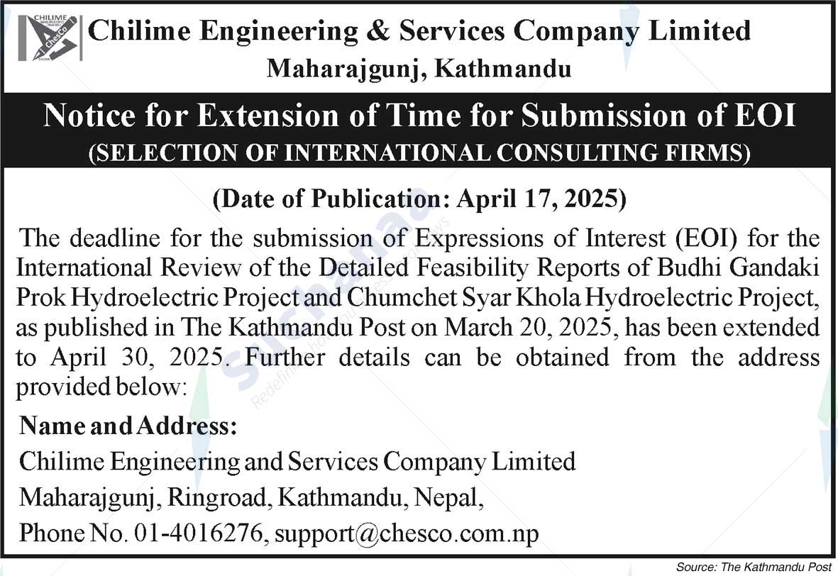 Chilime Engineering & Services Company Limited