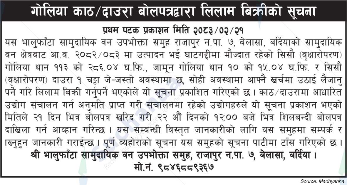 Shree Bhaluphanta Saa.Wa.Wo.Sa.