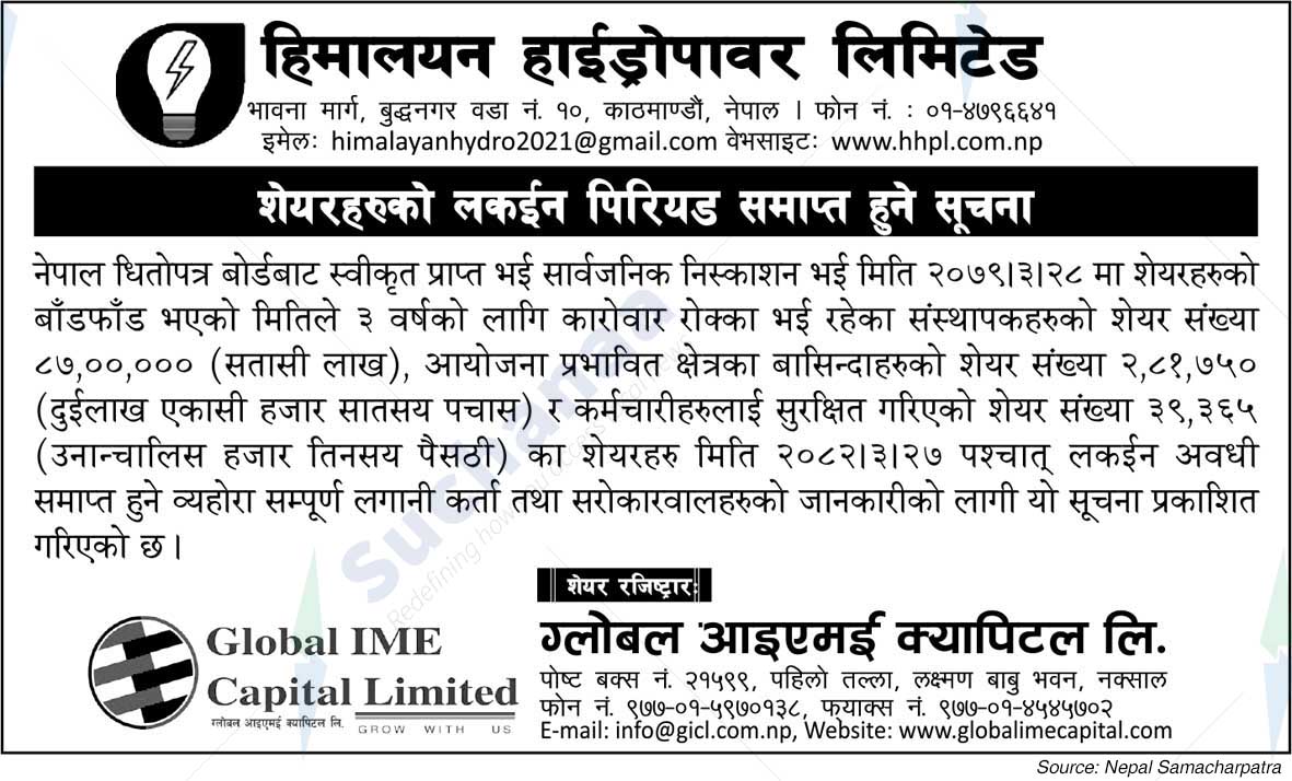Himalayan Hydropower Limited