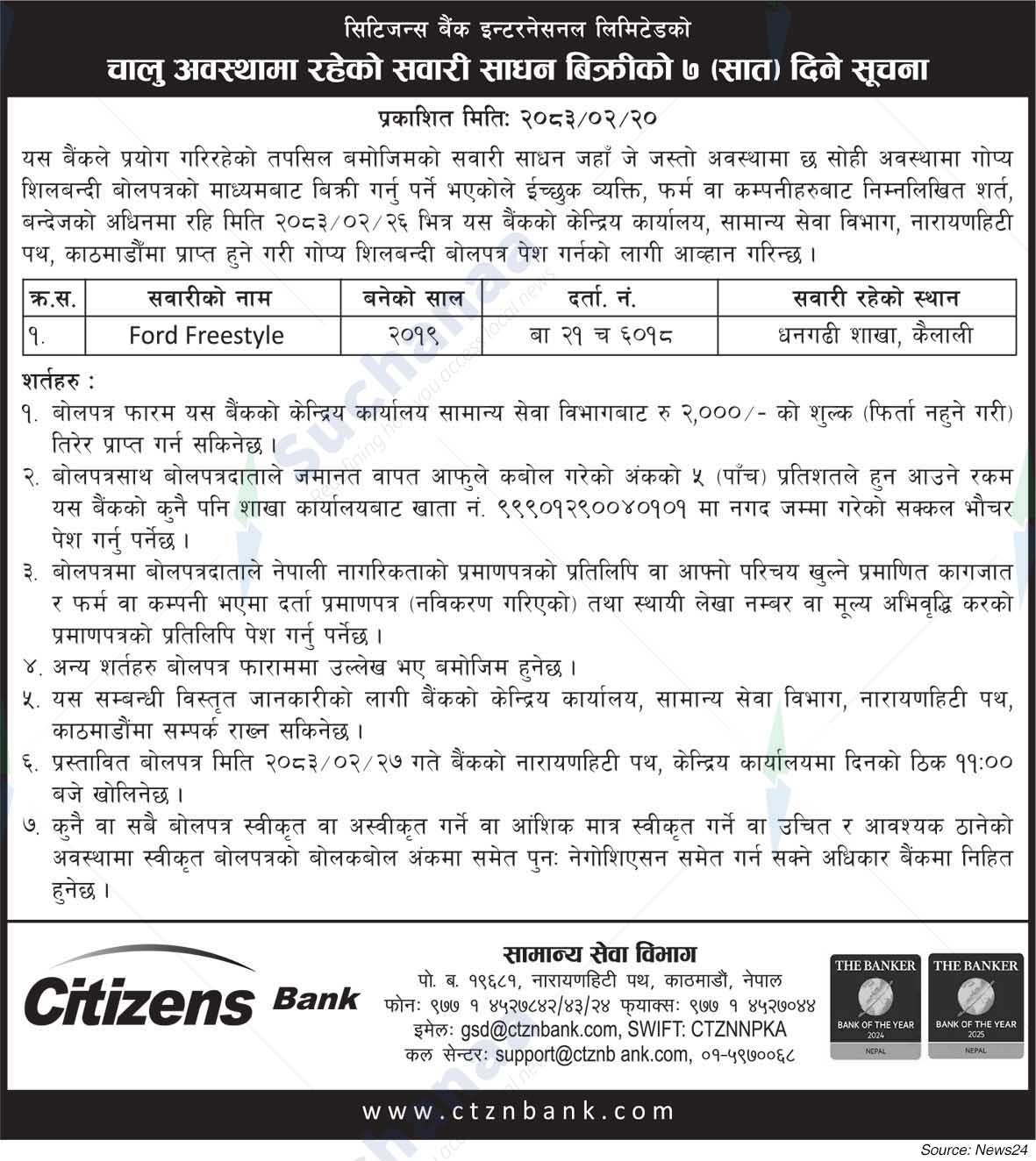 Citizens Bank International Limited