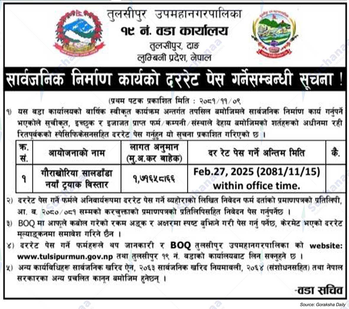 Tulsipur Sub-Metropolitan City