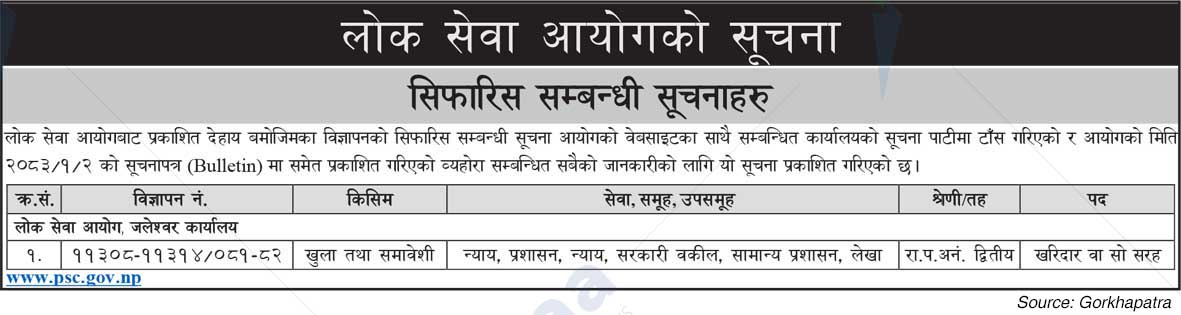 Public Service Commission