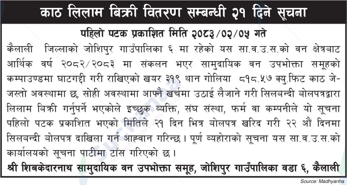 Shree Shibkedarnath Saa.Wa.Wo.Sa.
