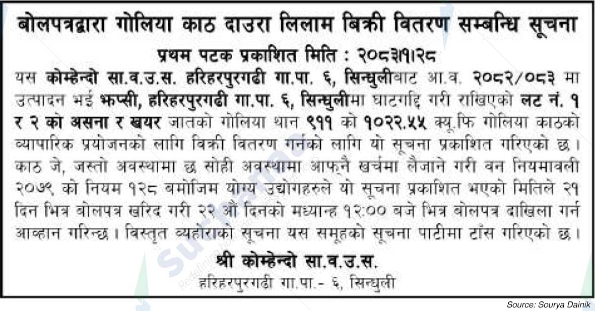 Shree Komhendo Saa.Wa.Wo.Sa.