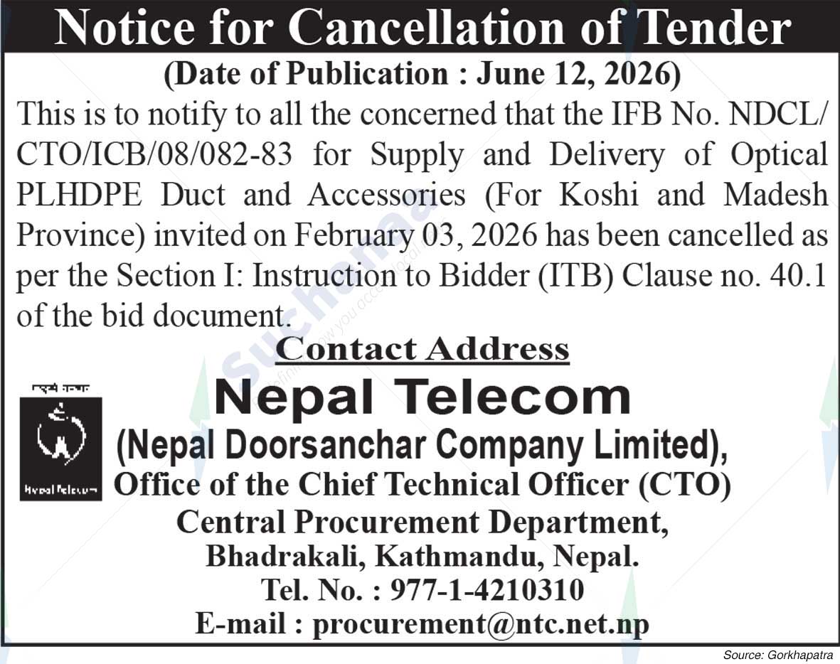 Nepal Doorsanchar Company Limited (NTC)