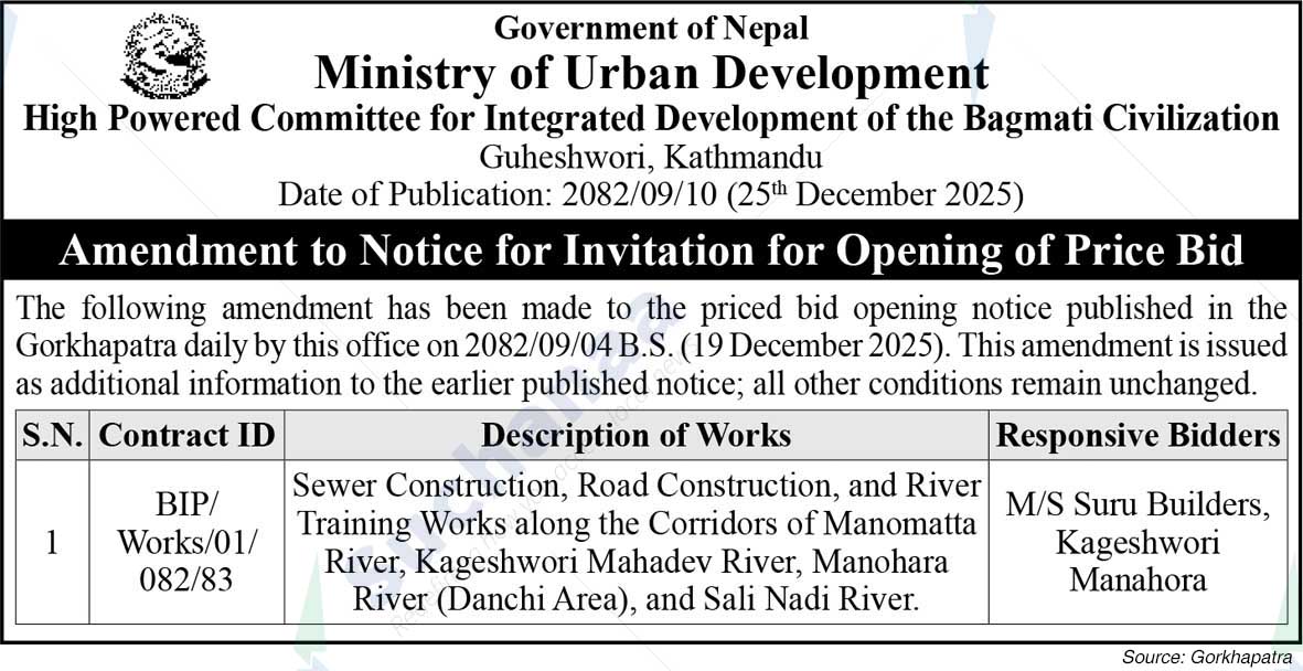 High Powered Committee for Integrated Development of the Bagmati Civilization