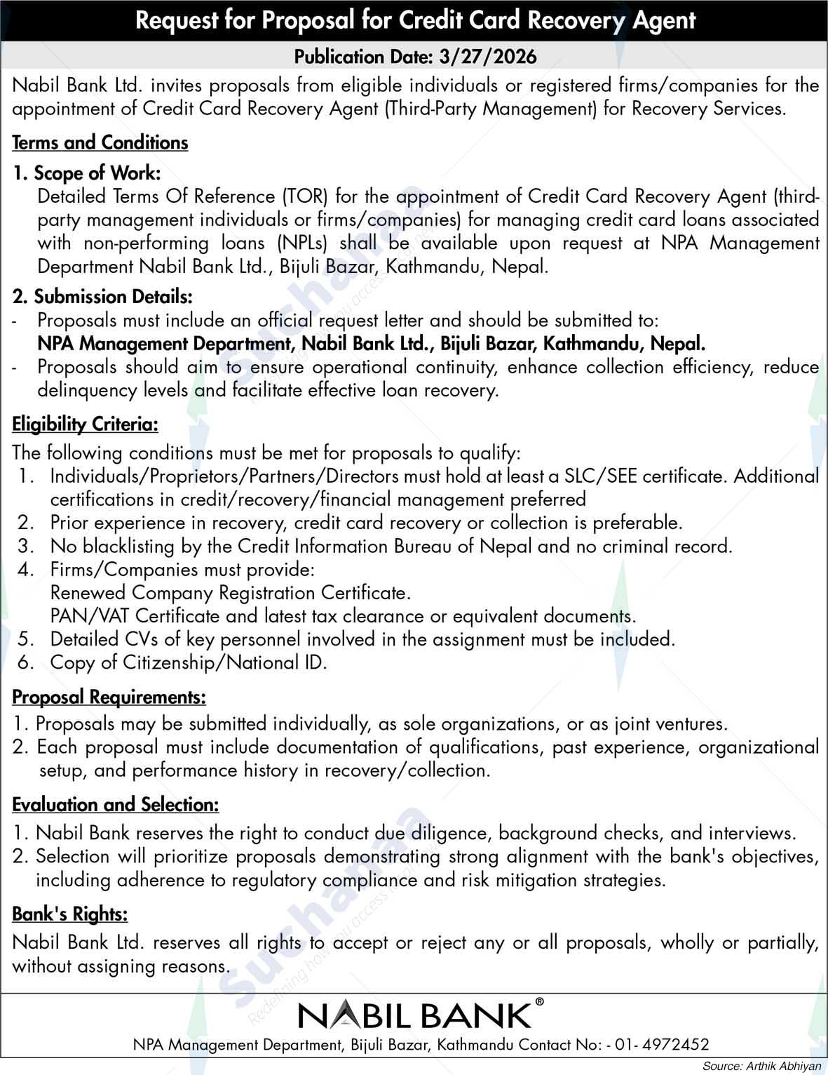 Nabil Bank Limited