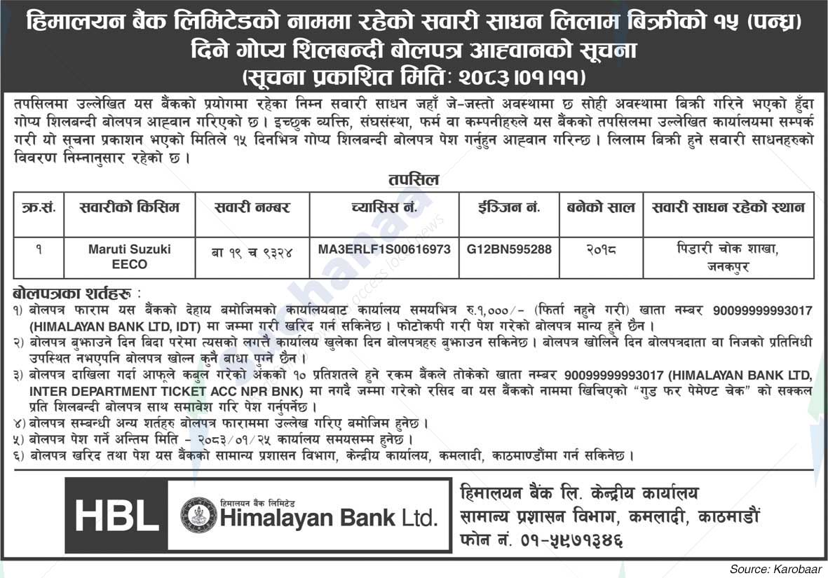 Himalayan Bank Limited