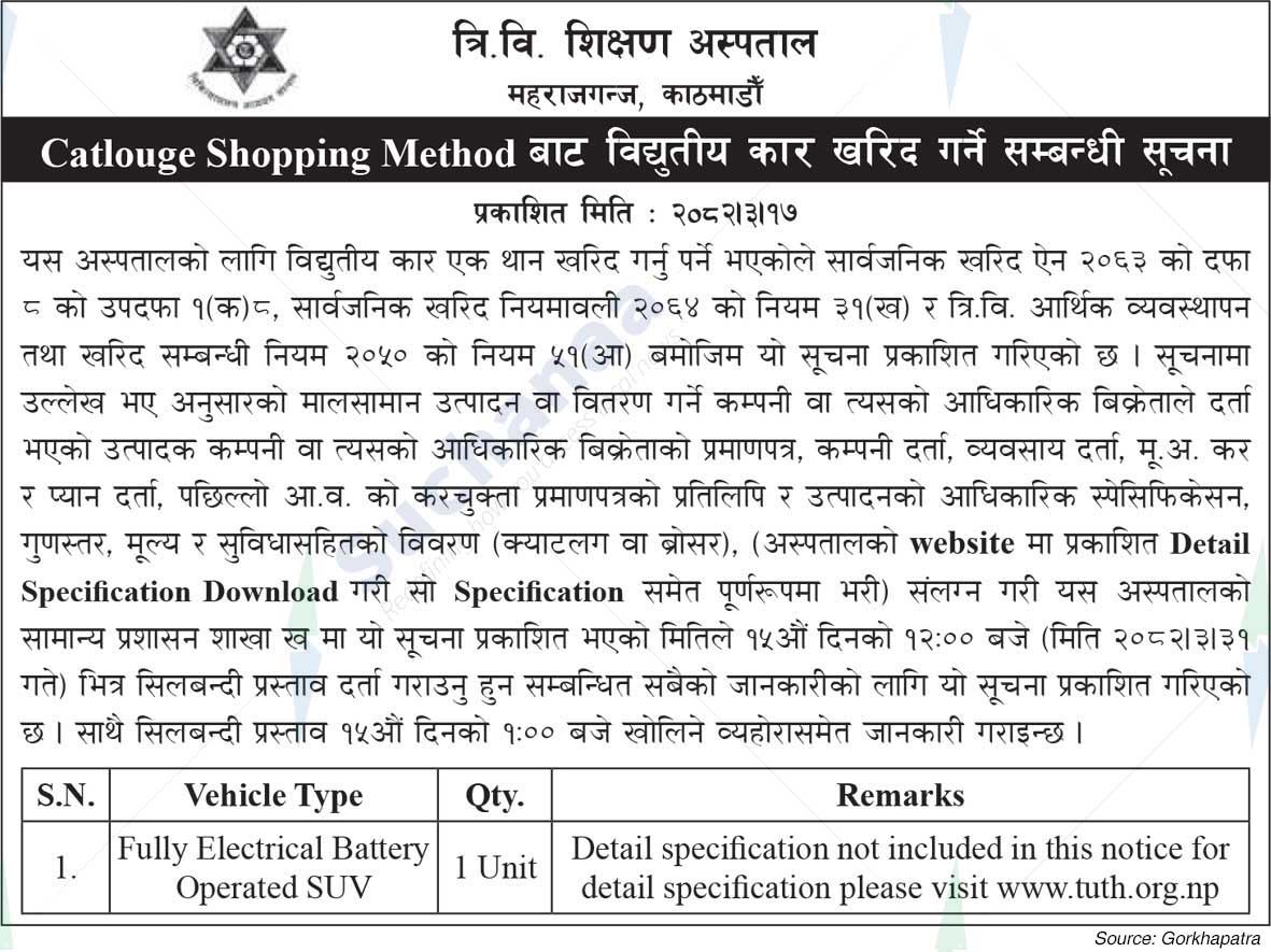 Tribhuvan University Teaching Hospital