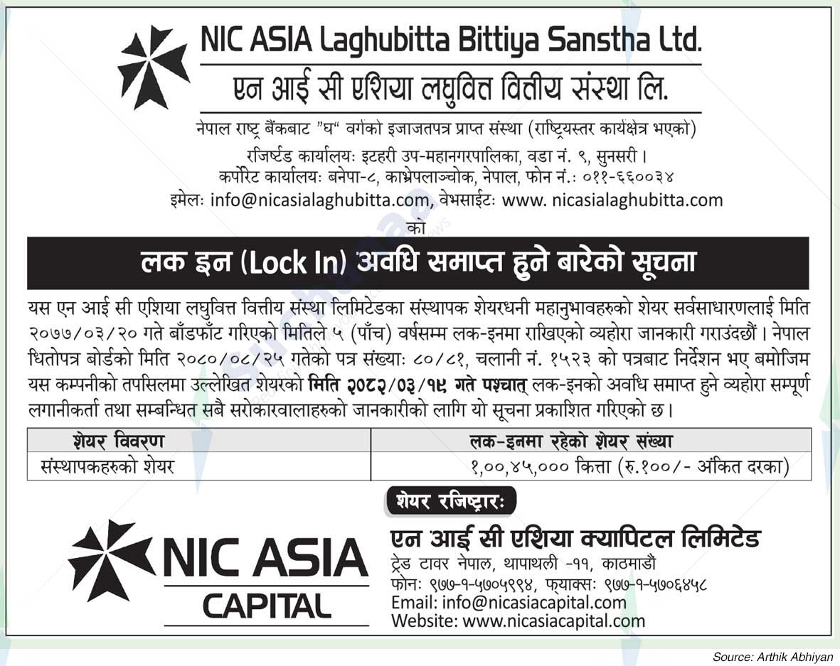 NIC ASIA Laghubitta Bittiya Sanstha Limited