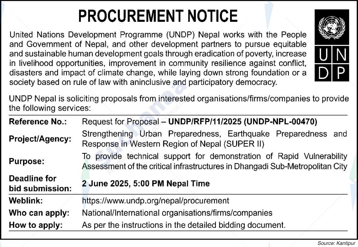 United Nations Development Porgramme (UNDP)