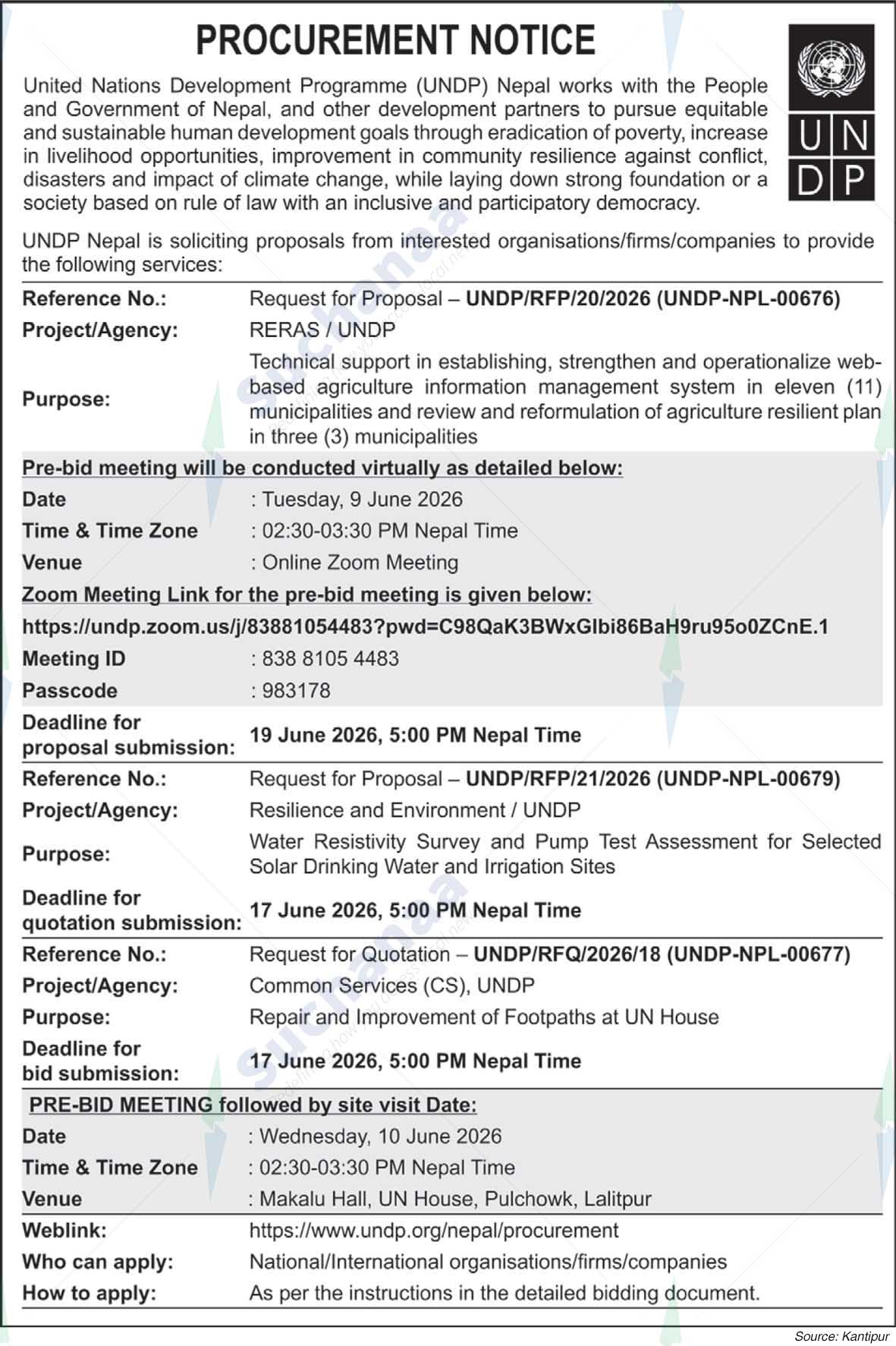 United Nations Development Programme (UNDP)