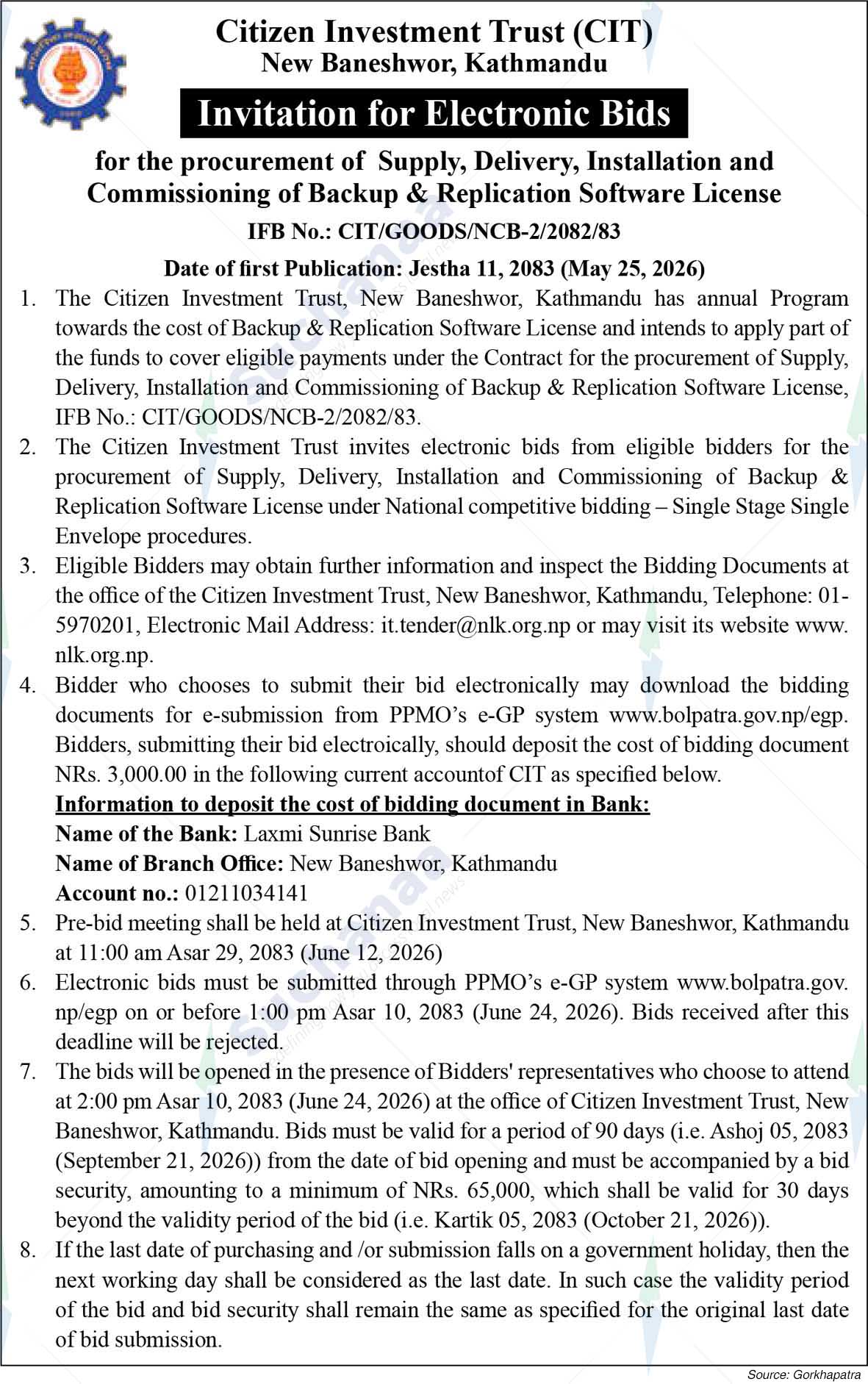 Citizen Investment Trust