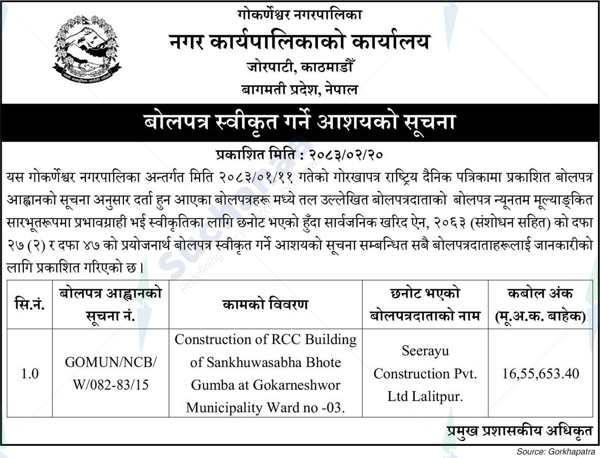 Gokarneshwor Municipality