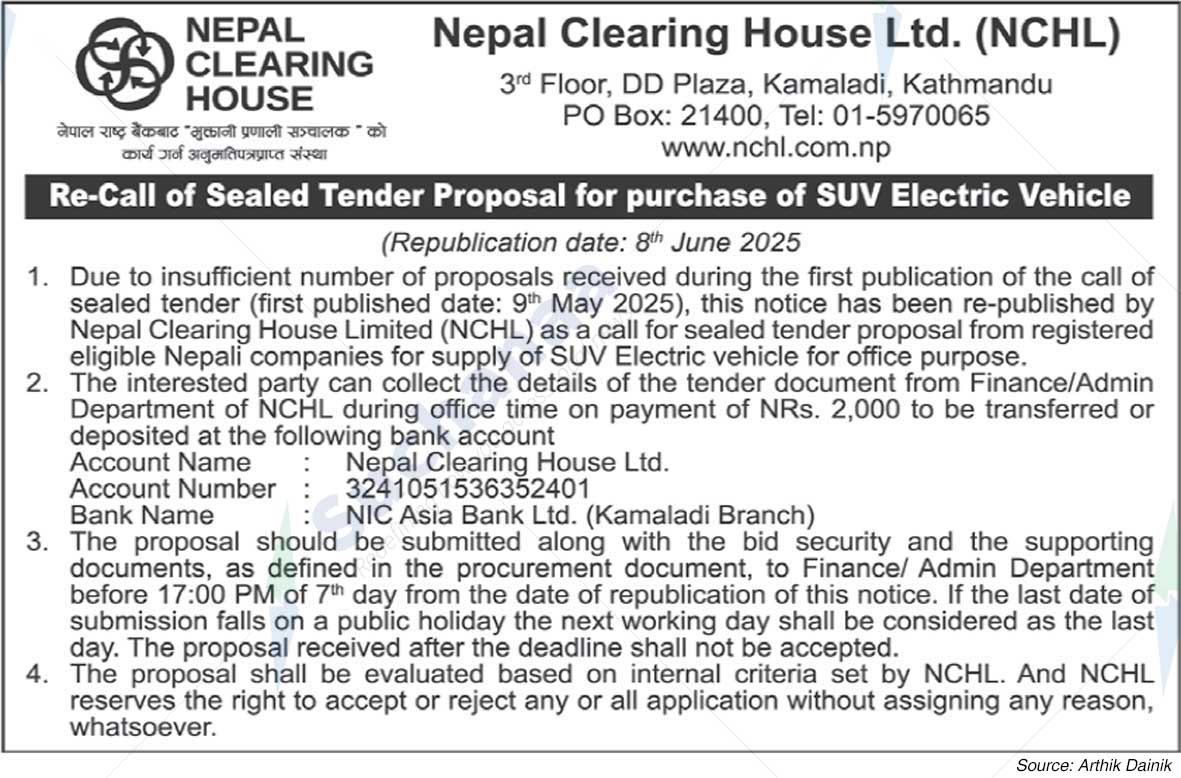 Nepal Clearing House Ltd. (NCHL)