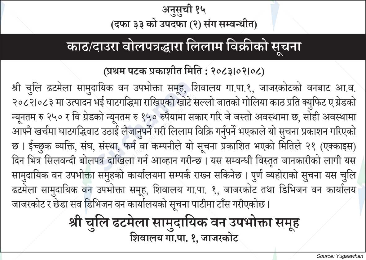 Shree Chuli Dhatmela Saa.Wa.Wo.Sa.