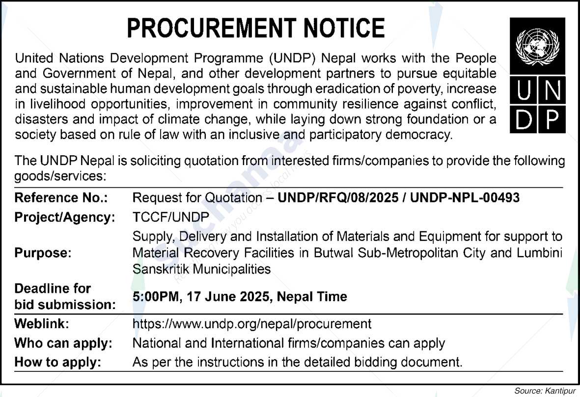 United Nations Development Programme (UNDP)