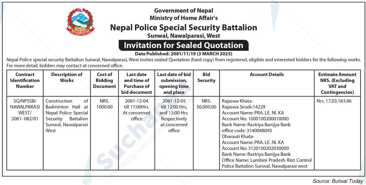 Nepal Police Special Security Battalion
