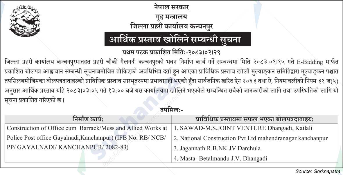 District Police Office, Kanchanpur