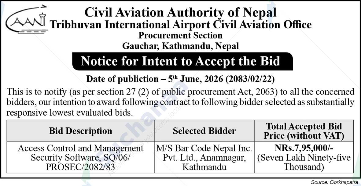 Tribhuvan International Airport