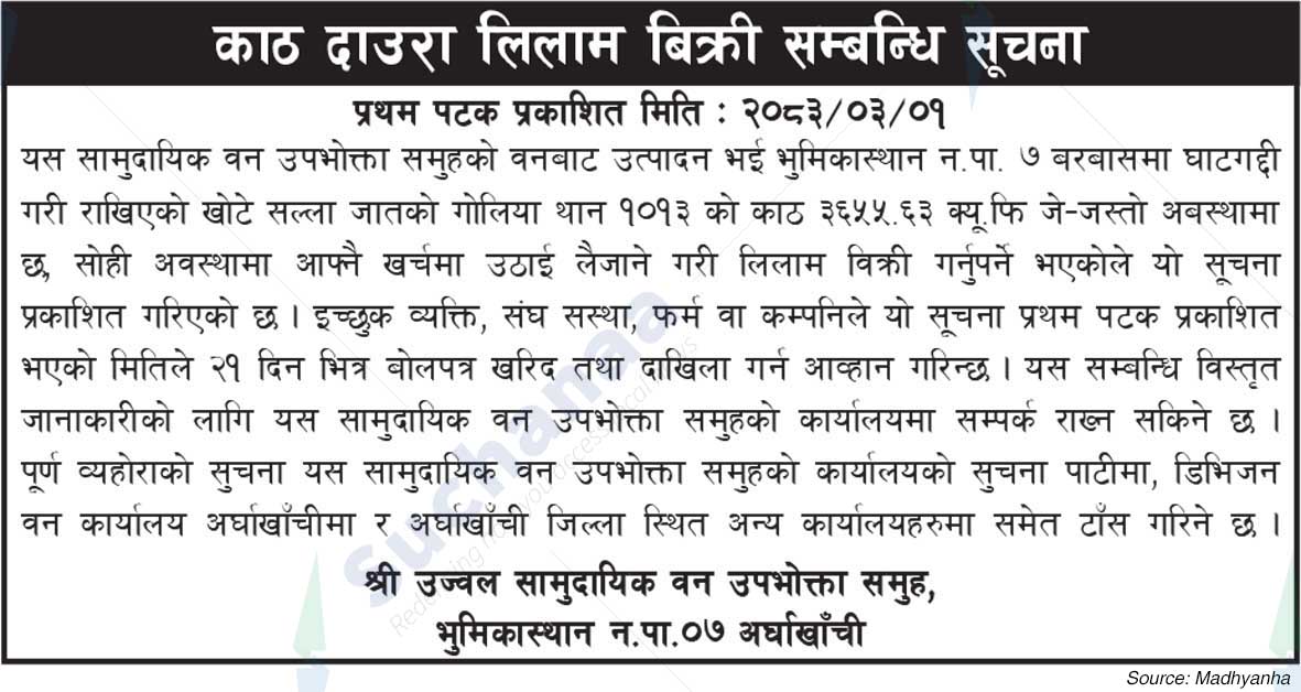Shree Ujwal Saa.Wa.Wo.Sa.